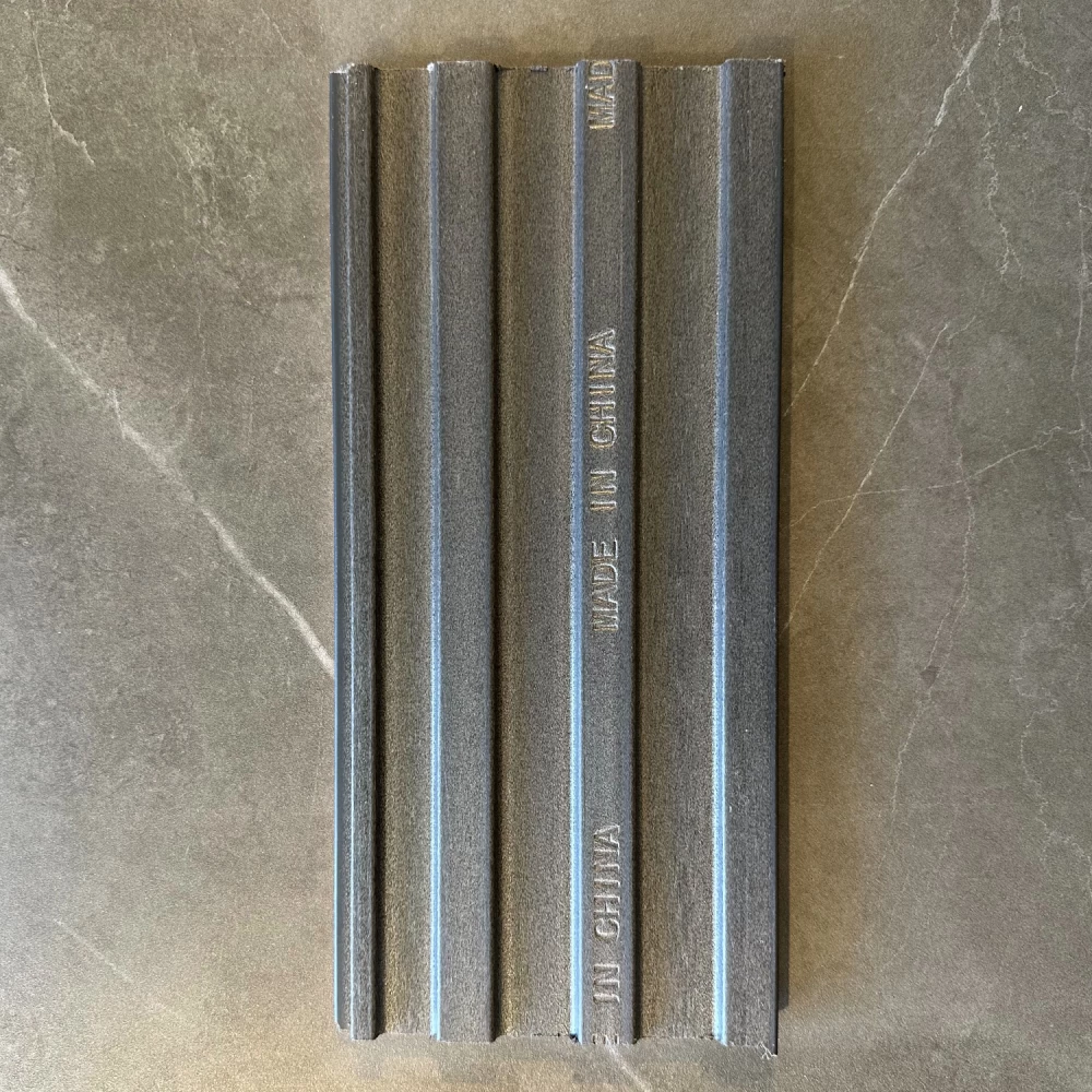 Riflaj decorativ texturat, nuante de maro, 120 mm [5]