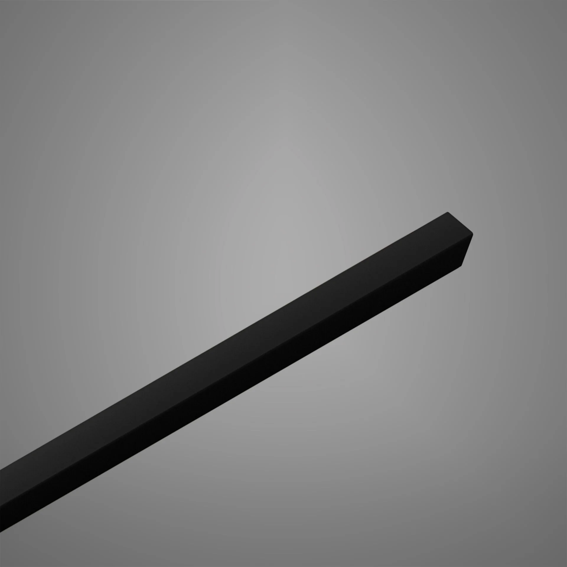 Riflaje decorative MDF - RIFLAJE LINEA BLACK SINGLE