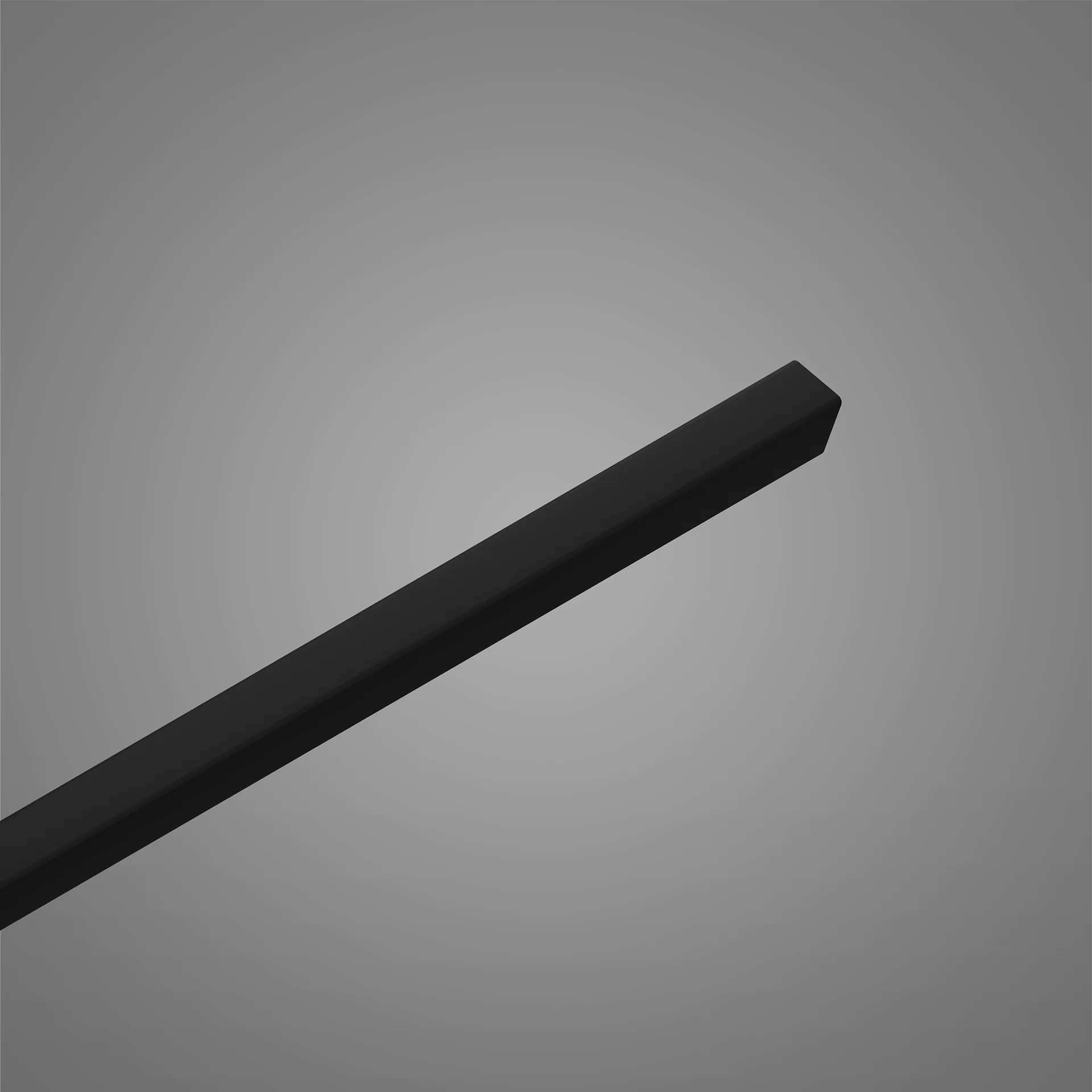 Riflaje decorative MDF - LINEA SLIM BLACK / OAK