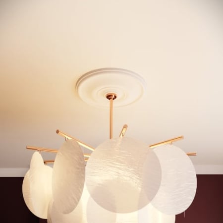Rozeta decorativa din poliuretan R128 - diametru 30 cm [1]