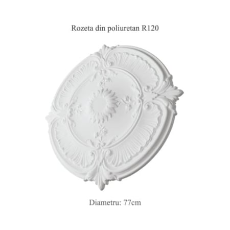 Rozeta din poliuretan R120 - Ø 77 cm [1]
