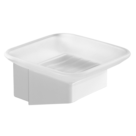 Accesorii Baie - Saponiera BIANCO OPACO NEO 830166