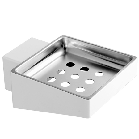 Accesorii Baie - Saponiera BIANCO OPACO NEO 830366