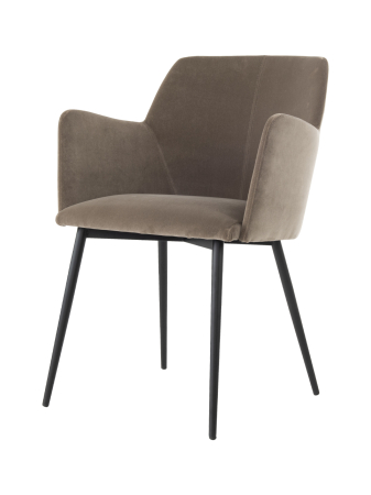 Mobilier premium - Scaun STEWART CONIC METAL LEGS -  W 59 x D 57 x H 83 CM