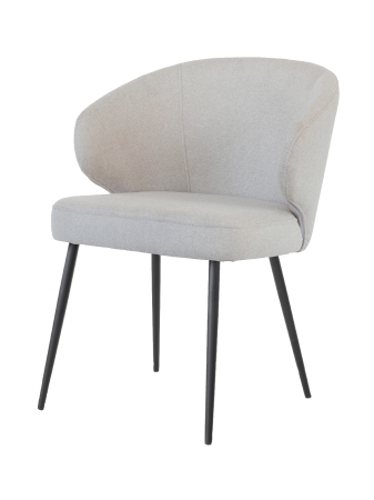 Mobilier premium - Scaun CAPRICE CONIC METAL LEGS -  W 58 x D 59 x H 81 CM