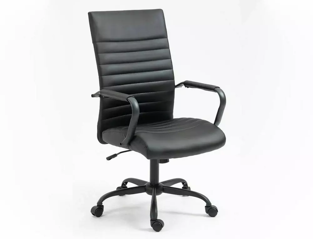 Scaune de birou - Scaun de birou Q-306 negru – 58x51x106/116 cm