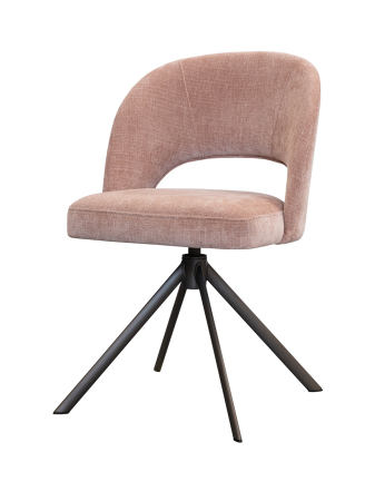 Mobilier premium - Scaun Rotativ DEX - 53 x 60 x 84 cu Picioare Metalice