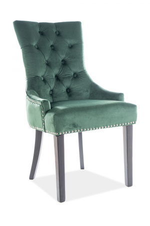 NOUTATI - Scaun Edward Velvet Verde- 55x45x99 cm lxAxh