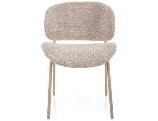 MOBILA - Scaun KISO NOELLE – 52x59x81 cm,  bej / casmir