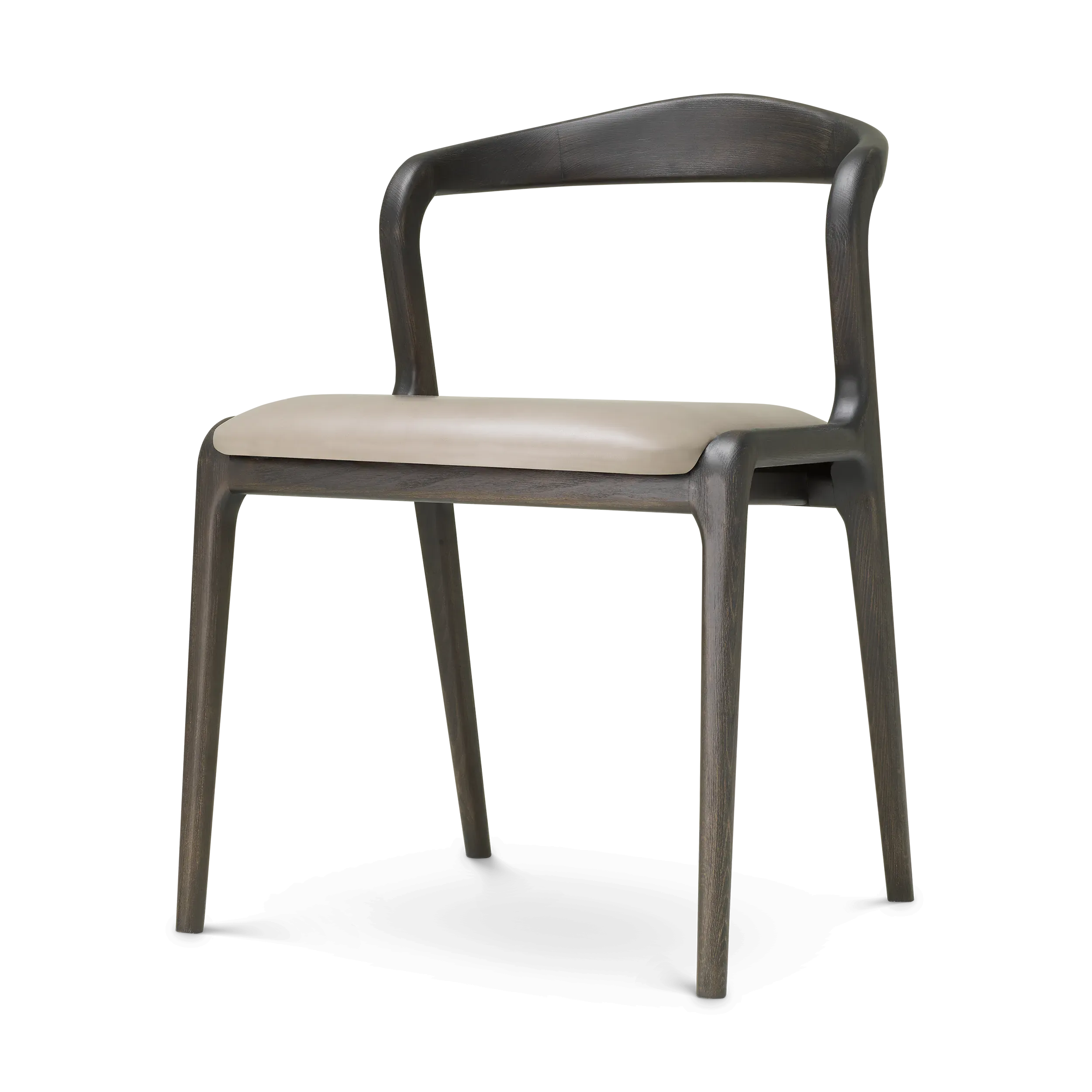 Mobilier premium - Scaun LAURENCE 63 W x 53 D x 72 H - picioare lemn de STEJAR