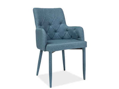 Scaune living - Scaun Ricardo Stofa Denim -  l50 x A44 x H88 cm