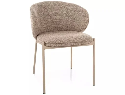 MOBILA - Scaun tapițat Kioto 253 bej / cașmir