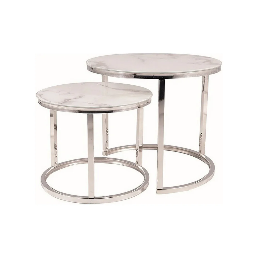 Mese - Set 2 masute ATLANTA B II - 53x45 cm / 43x35 cm