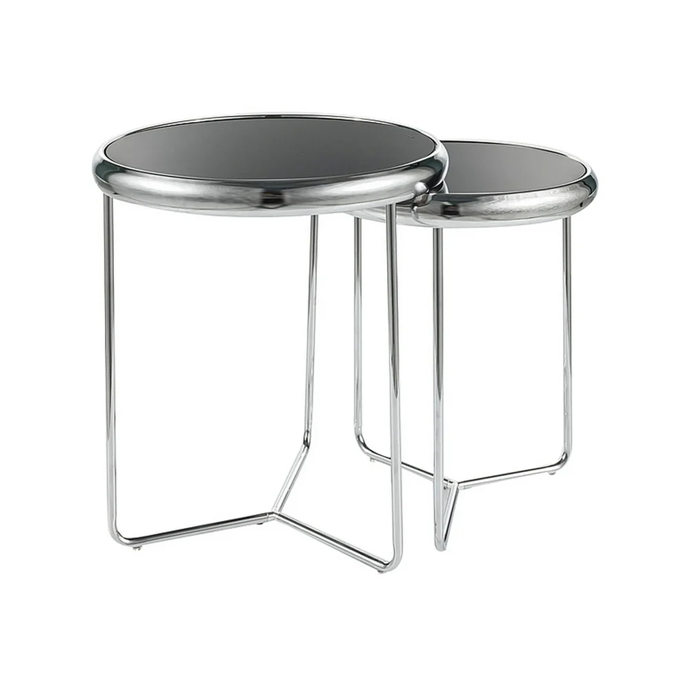 Mese - Set 2 masute cafea SCARLET II - 47/40 cm x 50/45 cm