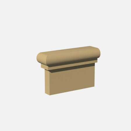 Solbanc - Set capete st + dr solbanc ferestre ADRO-DECOR NS109