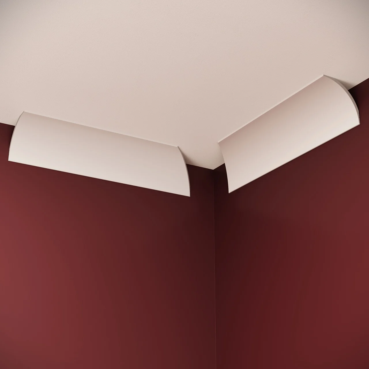 Cornise Tavan - Set colt interior C16 - 2buc de 1m pretaiate la 45/set