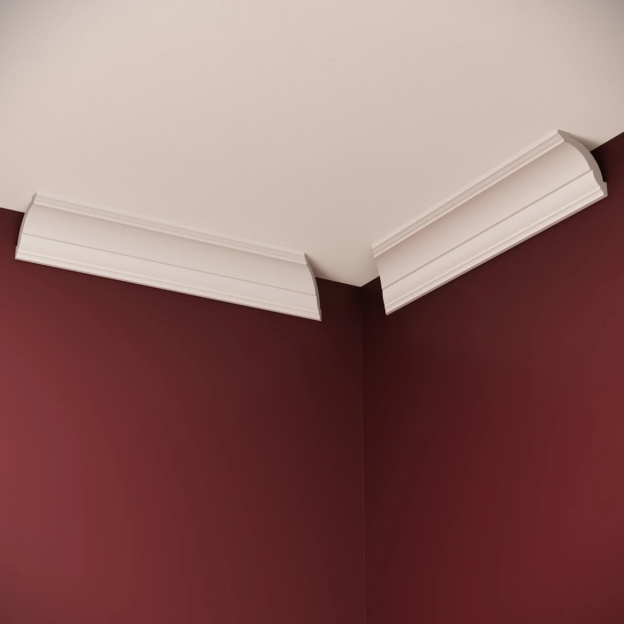 Cornise Tavan - Set colt interior C7 - 2buc de 1m pretaiate la 45/set