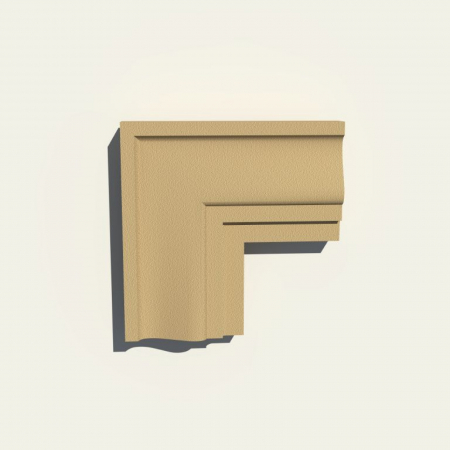 Profile Decorative Exterior - Set colt la 90 grade ancadrament ferestre ADRO-DECOR NA102