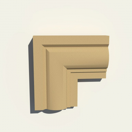 Profile Decorative Exterior - Set colt la 90 grade ancadrament ferestre ADRO-DECOR NA118