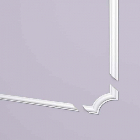 Caroiaj-Coltar polistiren - Set coltar decorativ accesoriu SP 2-4 pentru profil SP2 4 BUC