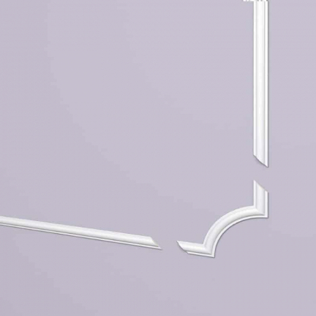 Caroiaj-Coltar polistiren - Set coltar decorativ accesoriu SP2-5 pentru profil SP2 4 BUC