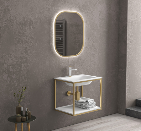 Mobilier baie - Set de baie NEW SOSPENSO 60 ORO OPACO