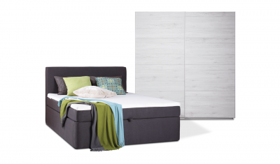Dormitoare - Set Dormitor Stockholm - configuratie propusa: