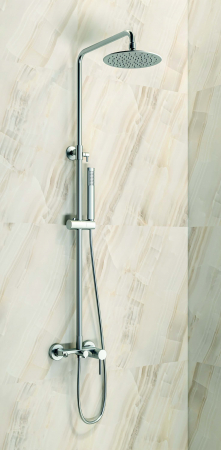Baterii Cabina Dus - Set dus - baterie mixer 4 moduri - ARTEMIS NERO
