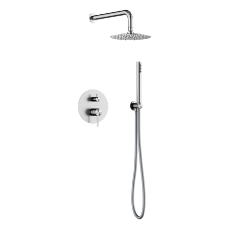 Baterii - Set mixer dus si cascada - H12022 ETERNITY 316, OȚEL PERIAT