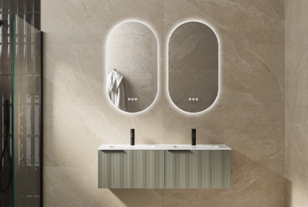DOTARI BAIE - Set mobilier baie AURA 600 - Reed Green