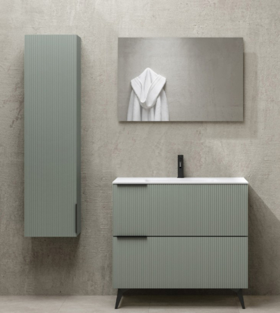 DOTARI BAIE - Set mobilier baie AURA 900 - Reed Green