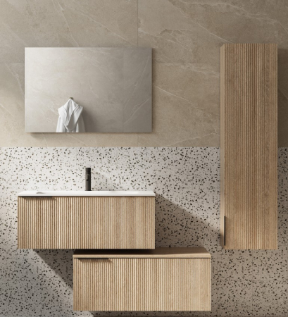 DOTARI BAIE - Set mobilier baie AURA 900 - Gladstone Oak
