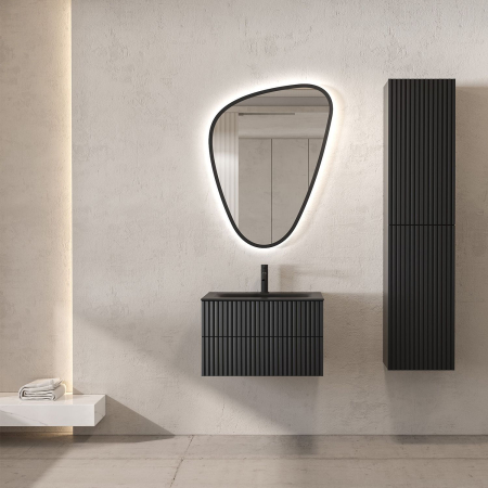 Colectia KEA - Set mobilier baie DRESS 600 - Nero