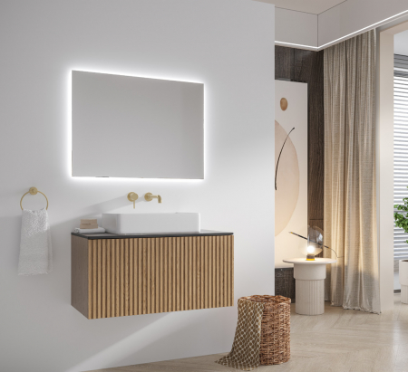 Mobilier baie Karag - Set mobilier baie DRESS 80 BLONDE