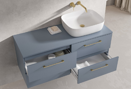 Mobilier baie - Set mobilier baie ELSA 120 PIGEON BLUE