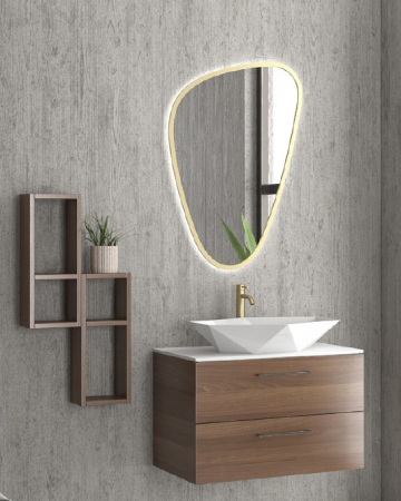 DOTARI BAIE - Set mobilier baie ELSA 60 - Brooklyn Brown 8702