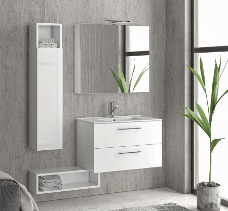 Mobilier baie - Set mobilier baie ELSA 80 BIANCO