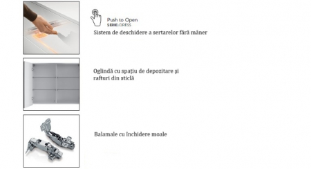 Set mobilier baie KEA 120 - PREMIUM WHITE [2]