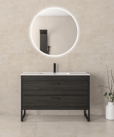 DOTARI BAIE - Set mobilier baie IKAROS 120, Black Pall 0070