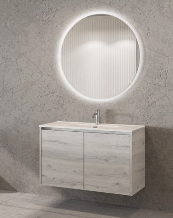 Mobilier baie - Set mobilier baie MINOS 100, Ice Oak 8902