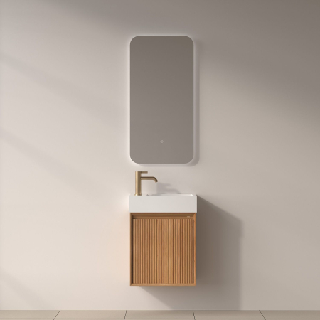 DOTARI BAIE - Set mobilier baie NORDY 450 - Acacia