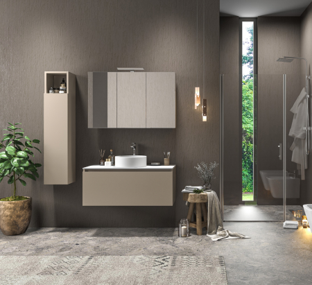 Mobilier baie - Set mobilier baie  SPACE 100 MATT SAND