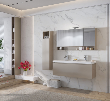 Mobilier baie - Set mobilier baie  SPACE 120 MATT SAND