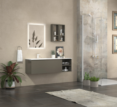 Mobilier baie - Set mobilier baie SPACE 135 LAVA