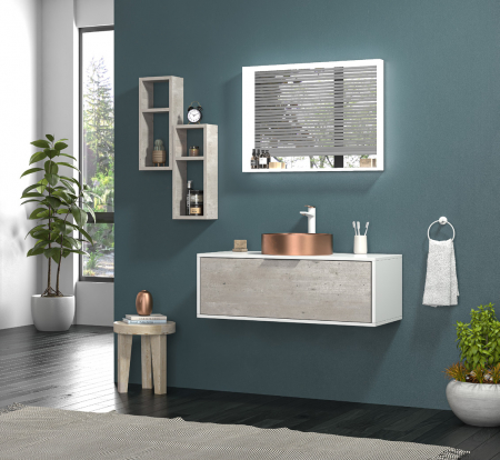 Mobilier baie - Set mobilier baie SUPER 100 GREY