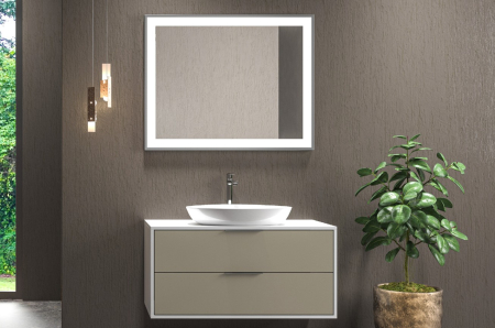 Mobilier baie - Set mobilier baie SUPER 1000, Bianco/Sand