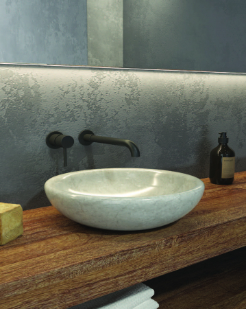 Obiecte Sanitare - Vas Lavoar SORA SBLR - Ø400x120mm, CREAM