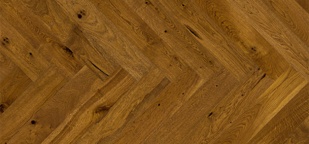 Parchet - Herringbone 130 - Stejar Brown Sugar Herringbone 130