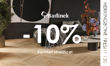 Parchet - Herringbone 130 - Stejar Freshy Herringbone 130