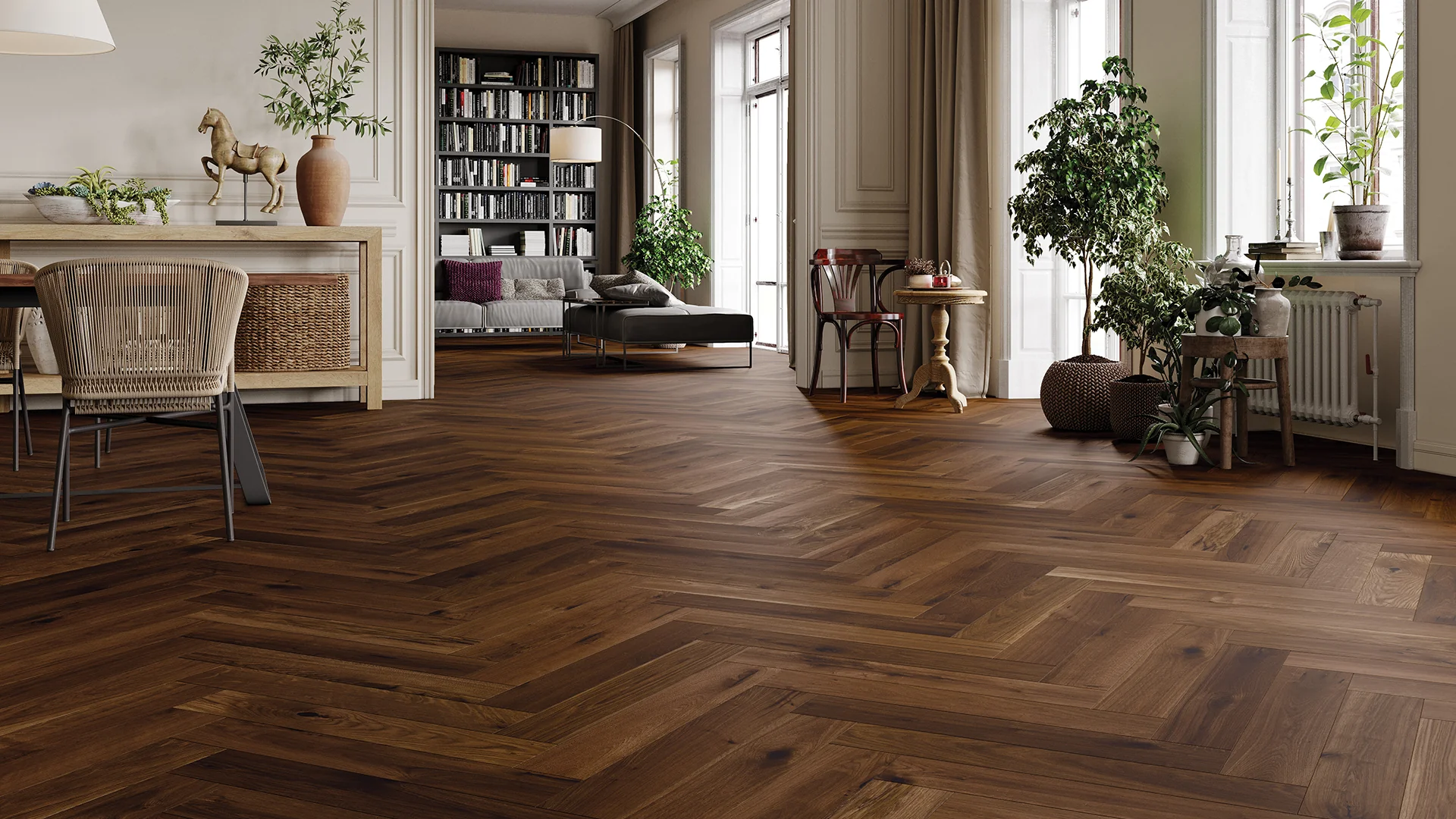 Stejar Trapani Herringbone 130 [1]